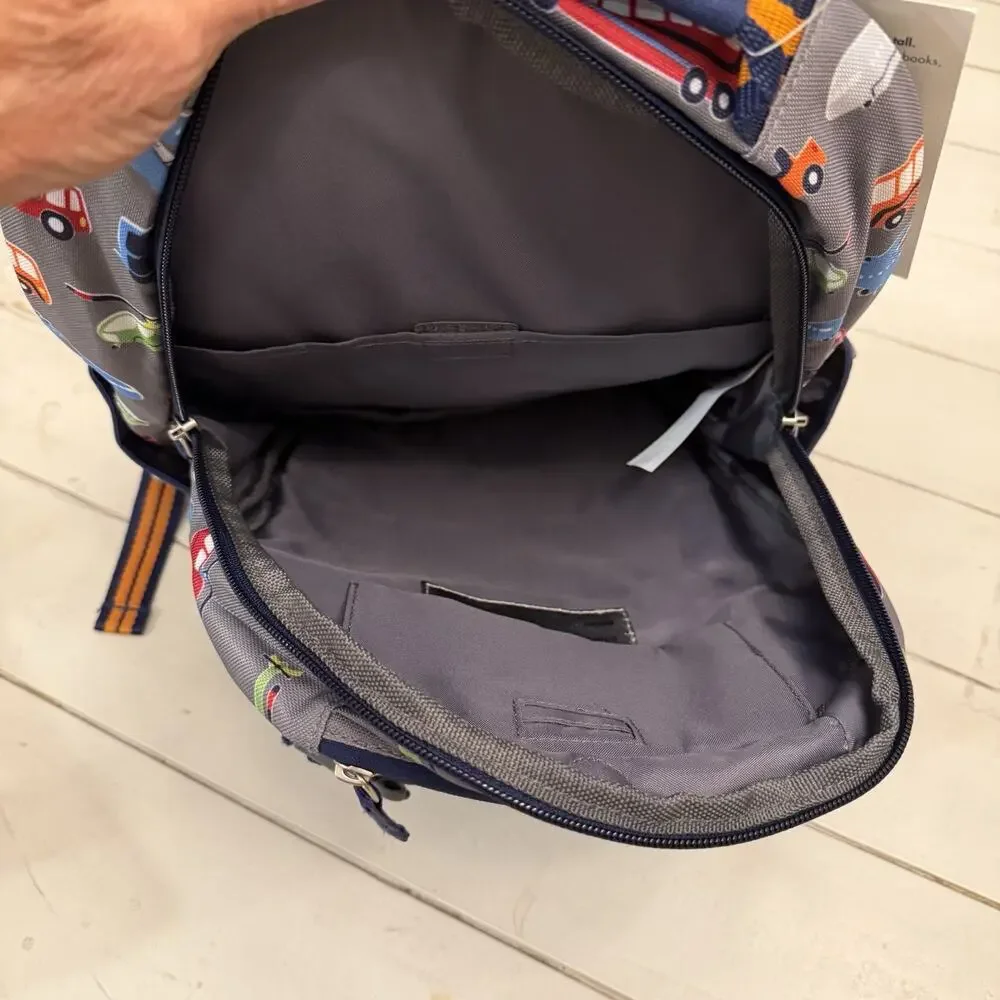 pottery barn kids small backpack Landon Monogram